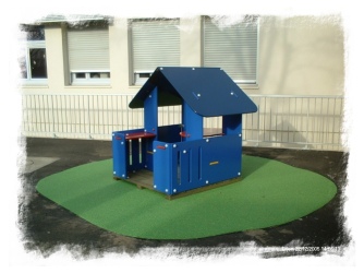 Aménagement da la cour de la crèche Voltaire à Dijon